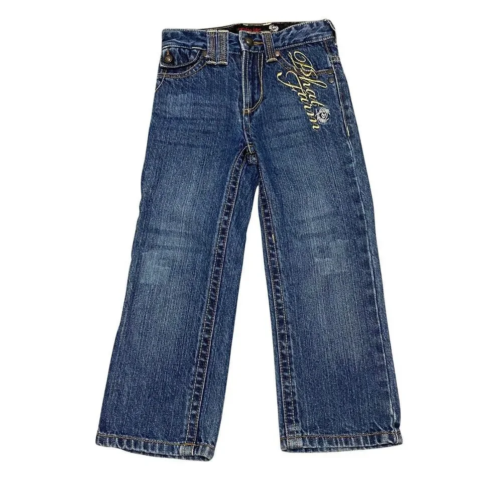 PHAT FARM Vintage Kids Denim Jeans Size 4